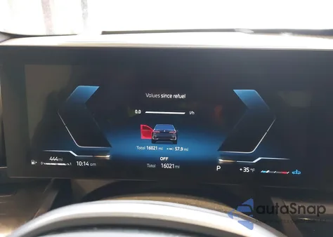 2025 BMW 530I from USA, damaged, VIN WBA43FJ06SCU54861